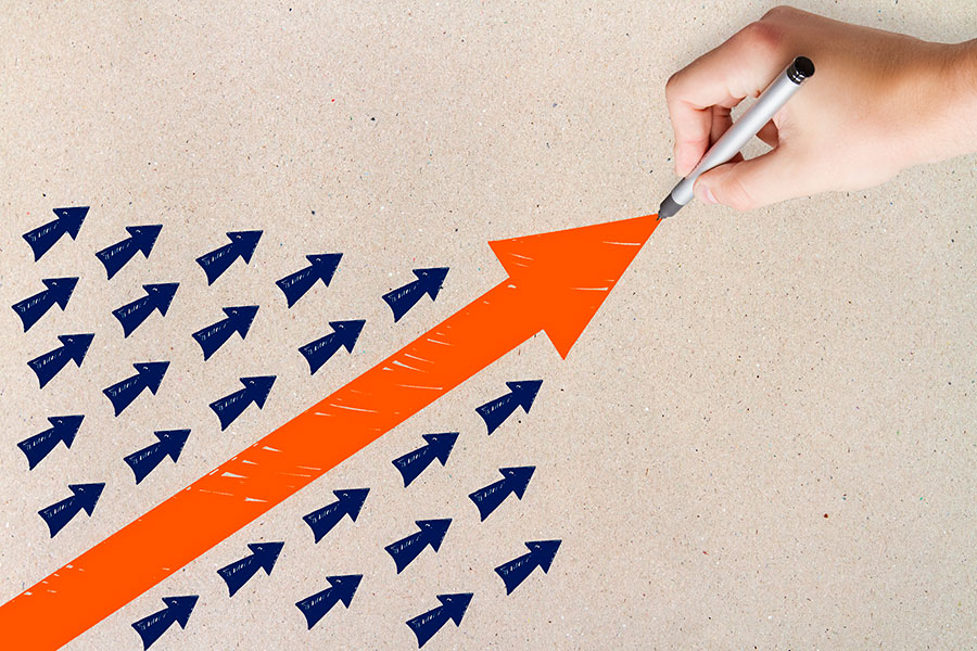 Dibujos de flechas apuntando arriba